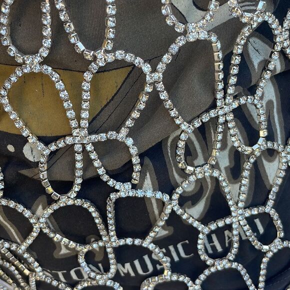 New Anthropologie Rhinestone Tunic Crystal Vest - Picture 9 of 13